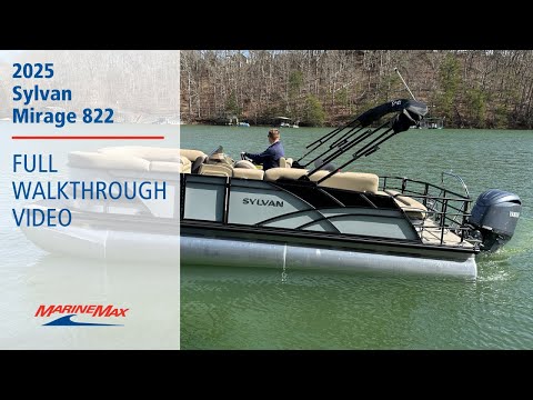 2025 Sylvan MIRAGE 822 22.0 feet Walk-Through - Features & Buyer's Guide, Clearwater, Florida #1