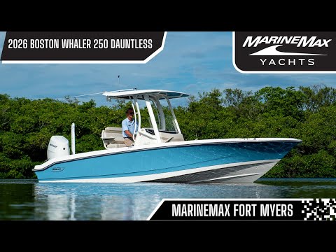 2026 Boston Whaler 250 Dauntless 25.0 feet Walk-Through - Features & Buyer's Guide, Clearwater, Florida #1