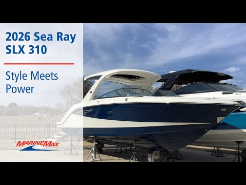 2026 Sea Ray SLX 310 31.0 feet Walk-Through - Features & Buyer's Guide, Clearwater, Florida #1