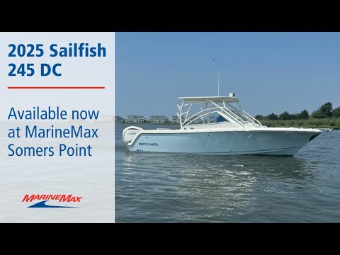 2025 Sailfish 245 DC 24.0 feet Walk-Through - Features & Buyer's Guide, Clearwater, Florida #1