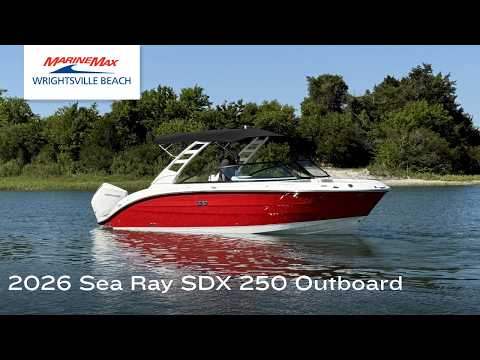 2026 Sea Ray SDX 250 Outboard 25.0 feet Walk-Through - Features & Buyer's Guide, Clearwater, Florida #1