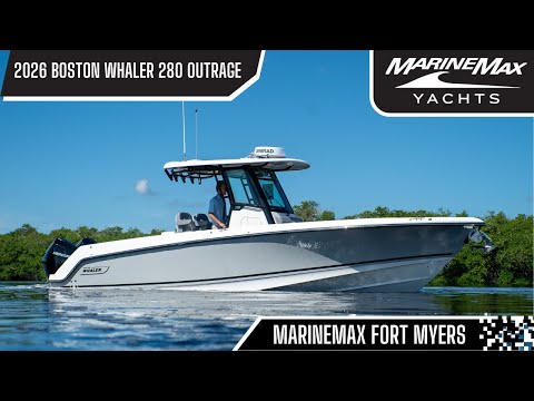 2026 Boston Whaler 280 Outrage 28.0 feet Walk-Through - Features & Buyer's Guide, Clearwater, Florida #1