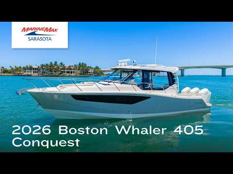 2026 Boston Whaler 405 Conquest 40.0 feet Walk-Through - Features & Buyer's Guide, Clearwater, Florida #1