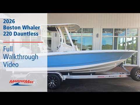 2026 Boston Whaler 220 Dauntless 22.0 feet Walk-Through - Features & Buyer's Guide, Clearwater, Florida #1