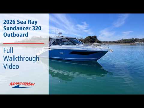 2026 Sea Ray Sundancer 320 Outboard 32.0 feet Walk-Through - Features & Buyer's Guide, Clearwater, Florida #1