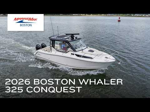 2026 Boston Whaler 325 Conquest 32.0 feet Walk-Through - Features & Buyer's Guide, Clearwater, Florida #1