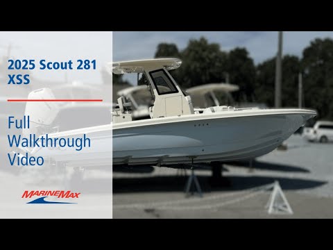 2025 Scout 281 XSS 28.0 feet Walk-Through - Features & Buyer's Guide, Clearwater, Florida #1
