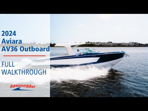2024 Aviara AV36 Outboard 36.0 feet Walk-Through - Features & Buyer's Guide, Clearwater, Florida #1