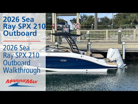 2026 Sea Ray SPX 210 Outboard 21.0 feet Walk-Through - Features & Buyer's Guide, Clearwater, Florida #1