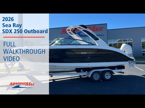 2026 Sea Ray SDX 250 Outboard 25.0 feet Walk-Through - Features & Buyer's Guide, Clearwater, Florida #1