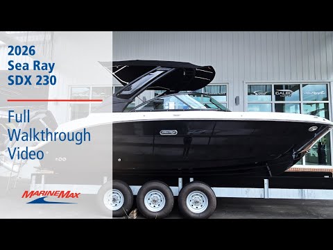 2026 Sea Ray SDX 230 Outboard 23.0 feet Walk-Through - Features & Buyer's Guide, Clearwater, Florida #1