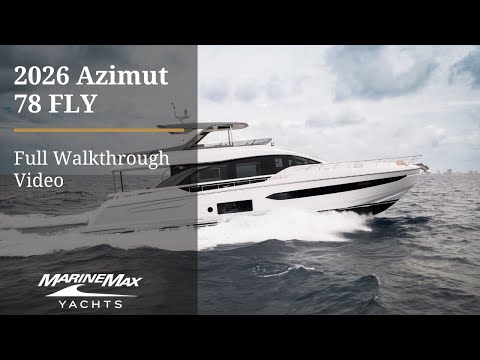 2026 Azimut Fly 78 78.0 feet Walk-Through - Features & Buyer's Guide, Clearwater, Florida #1