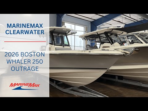 2026 Boston Whaler 250 Outrage 25.0 feet Walk-Through - Features & Buyer's Guide, Clearwater, Florida #1