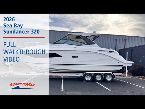 2026 Sea Ray Sundancer 320 32.0 feet Walk-Through - Features & Buyer's Guide, Clearwater, Florida #1
