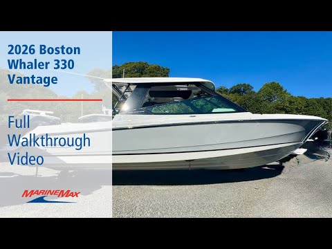2026 Boston Whaler 330 Vantage 33.0 feet Walk-Through - Features & Buyer's Guide, Clearwater, Florida #1