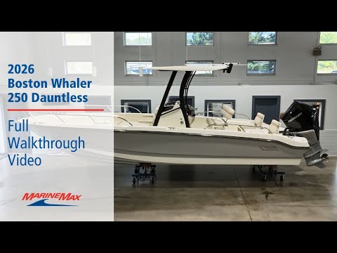 2026 Boston Whaler 250 Dauntless 25.0 feet Walk-Through - Features & Buyer's Guide, Clearwater, Florida #1