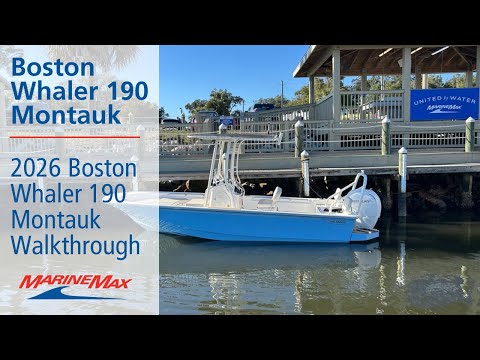 2026 Boston Whaler 190 Montauk 19.0 feet Walk-Through - Features & Buyer's Guide, Clearwater, Florida #1