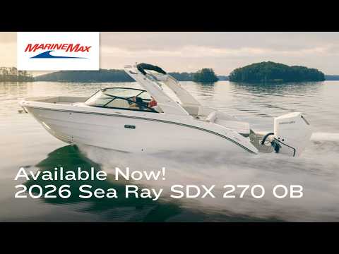2026 Sea Ray SDX 270 Outboard 27.0 feet Walk-Through - Features & Buyer's Guide, Clearwater, Florida #1