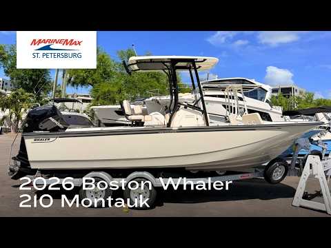 2026 Boston Whaler 210 Montauk 21.0 feet Walk-Through - Features & Buyer's Guide, Clearwater, Florida #1