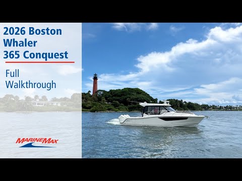 2026 Boston Whaler 365 Conquest 36.0 feet Walk-Through - Features & Buyer's Guide, Clearwater, Florida #1