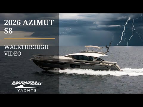 2026 Azimut S8 80.0 feet Walk-Through - Features & Buyer's Guide, Clearwater, Florida #1