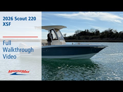 2026 Scout 220 XSF 22.0 feet Walk-Through - Features & Buyer's Guide, Clearwater, Florida #1