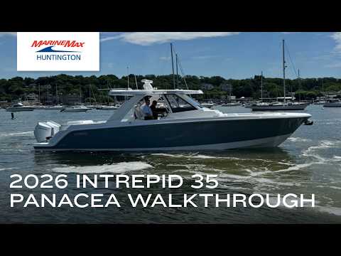 2026 Intrepid 35 PANACEA 35.0 feet Walk-Through - Features & Buyer's Guide, Clearwater, Florida #1