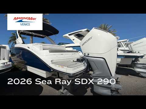 2026 Sea Ray SDX 290 Outboard 29.0 feet Walk-Through - Features & Buyer's Guide, Clearwater, Florida #1