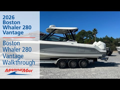 2026 Boston Whaler 280 Vantage 28.0 feet Walk-Through - Features & Buyer's Guide, Clearwater, Florida #1