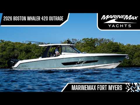 2026 Boston Whaler 420 Outrage 42.0 feet Walk-Through - Features & Buyer's Guide, Clearwater, Florida #1