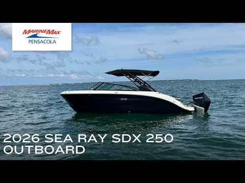 2026 Sea Ray SDX 250 Outboard 25.0 feet Walk-Through - Features & Buyer's Guide, Clearwater, Florida #1
