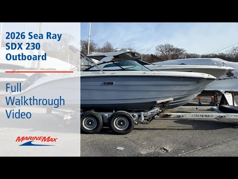 2026 Sea Ray SDX 230 Outboard 23.0 feet Walk-Through - Features & Buyer's Guide, Clearwater, Florida #1