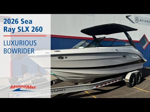 2026 Sea Ray SLX 260 26.0 feet Walk-Through - Features & Buyer's Guide, Clearwater, Florida #1