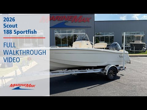 2026 Scout 188 Sportfish 18.0 feet Walk-Through - Features & Buyer's Guide, Clearwater, Florida #1
