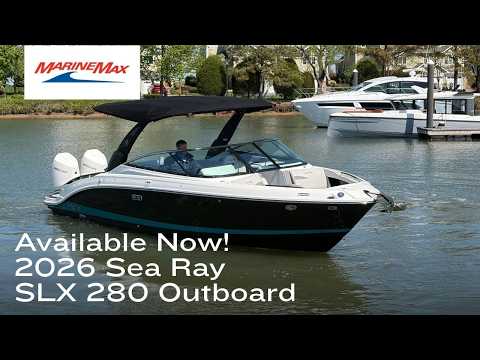 2026 Sea Ray SLX 280 Outboard 28.0 feet Walk-Through - Features & Buyer's Guide, Clearwater, Florida #1