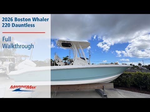 2026 Boston Whaler 220 Dauntless 22.0 feet Walk-Through - Features & Buyer's Guide, Clearwater, Florida #1