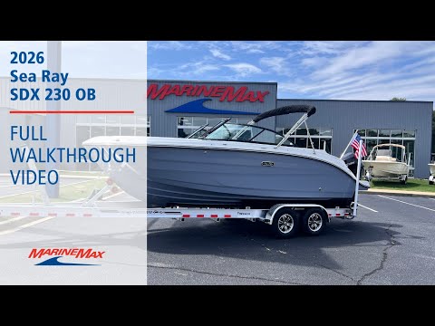 2026 Sea Ray SDX 230 Outboard 23.0 feet Walk-Through - Features & Buyer's Guide, Clearwater, Florida #1