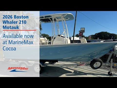 2026 Boston Whaler 210 Montauk 21.0 feet Walk-Through - Features & Buyer's Guide, Clearwater, Florida #1