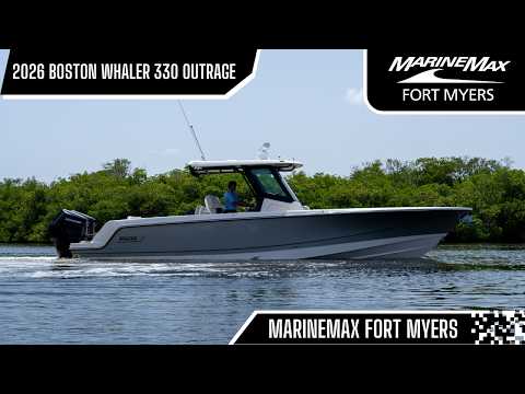 2026 Boston Whaler 330 Outrage 33.0 feet Walk-Through - Features & Buyer's Guide, Clearwater, Florida #1
