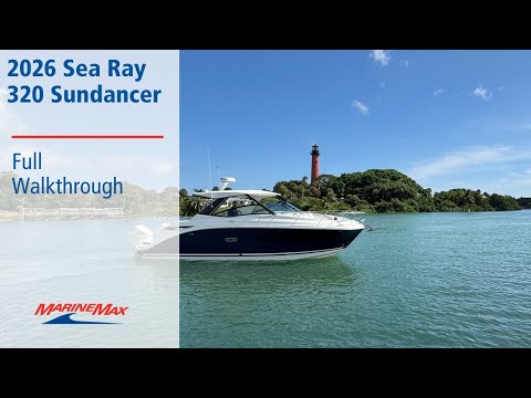 2026 Sea Ray Sundancer 320 Outboard 32.0 feet Walk-Through - Features & Buyer's Guide, Clearwater, Florida #1