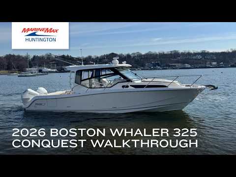 2026 Boston Whaler 325 Conquest 32.0 feet Walk-Through - Features & Buyer's Guide, Clearwater, Florida #1