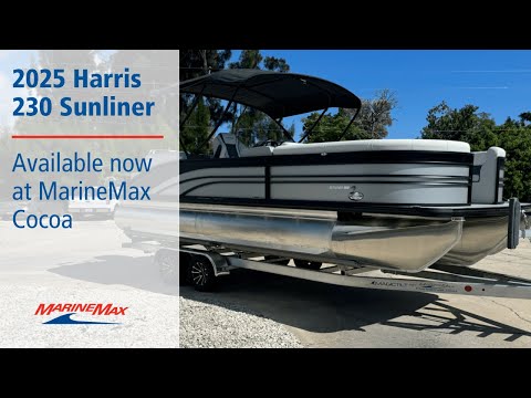 2025 Harris 230 Sunliner 23.0 feet Walk-Through - Features & Buyer's Guide, Clearwater, Florida #1
