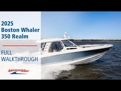 2025 Boston Whaler 350 Realm 35.0 feet Walk-Through - Features & Buyer's Guide, Clearwater, Florida #1