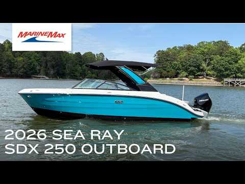 2026 Sea Ray SDX 250 Outboard 25.0 feet Walk-Through - Features & Buyer's Guide, Clearwater, Florida #1