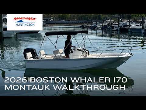 2026 Boston Whaler 170 Montauk 17.0 feet Walk-Through - Features & Buyer's Guide, Clearwater, Florida #1