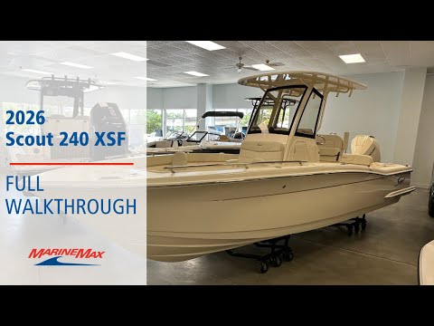 2026 Scout 240 XSF 24.0 feet Walk-Through - Features & Buyer's Guide, Clearwater, Florida #1