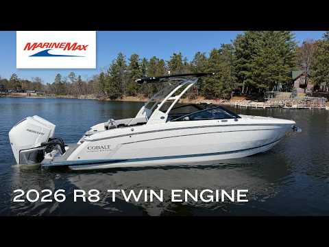 2025 Cobalt R8 Outboard 28.0 feet Walk-Through - Features & Buyer's Guide, Crosslake, MN #1