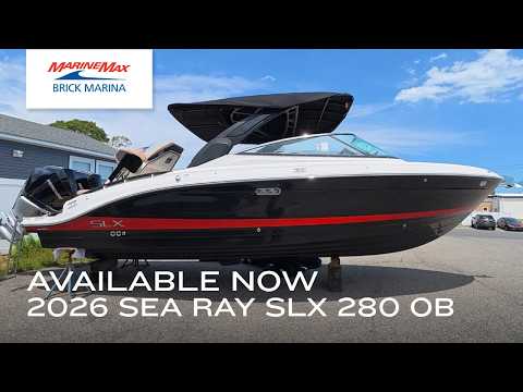 2026 Sea Ray SLX 280 Outboard 28.0 feet Walk-Through - Features & Buyer's Guide, Clearwater, Florida #1