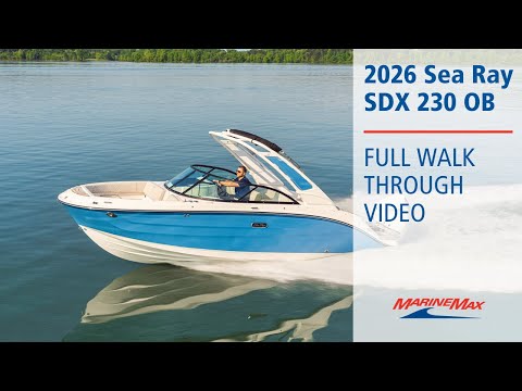 2026 Sea Ray SDX 230 Outboard 23.0 feet Walk-Through - Features & Buyer's Guide, Clearwater, Florida #1