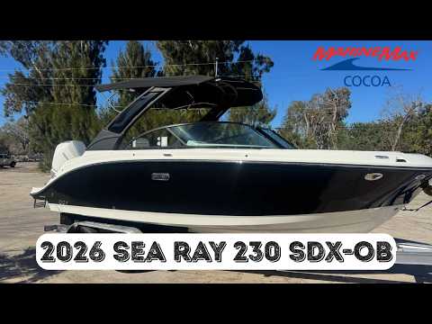 2026 Sea Ray SDX 230 Outboard 23.0 feet Walk-Through - Features & Buyer's Guide, Clearwater, Florida #1